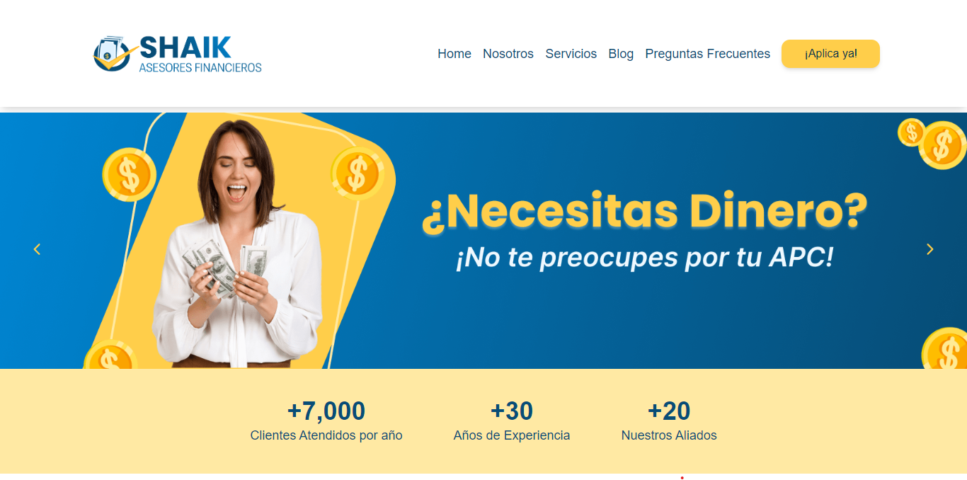 Imagen del proyecto Shaik Asesores